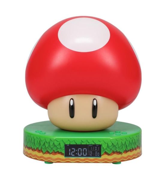 Super Mario: Super Mushroom Digital Alarm Clock