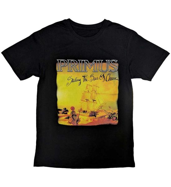 Primus: Sailing The Seas Of Cheese - Black T-Shirt