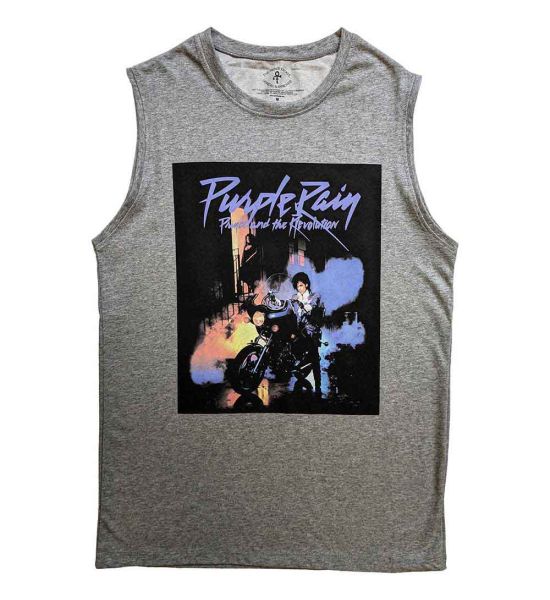 Prince: Purple Rain - Grey T-Shirt