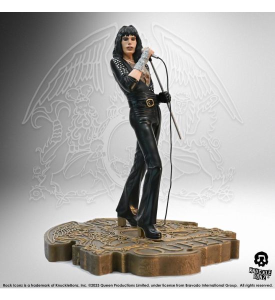 Queen: Freddie Mercury Rock Iconz Statue II (Sheer Heart Attack Era) (23cm) Preorder