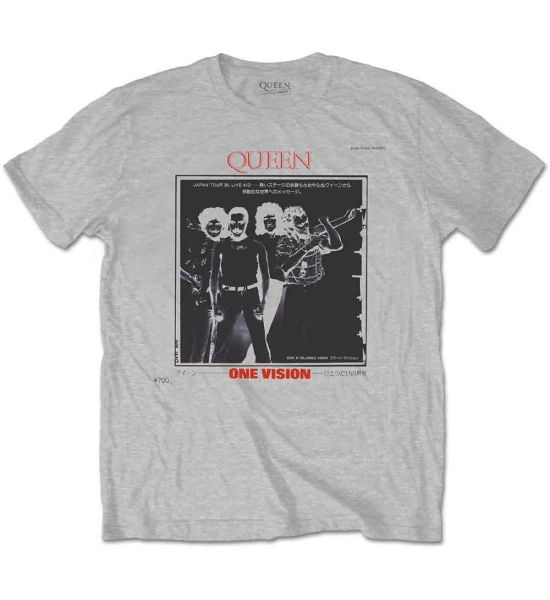 Queen: Japan Tour '85 - Grey T-Shirt