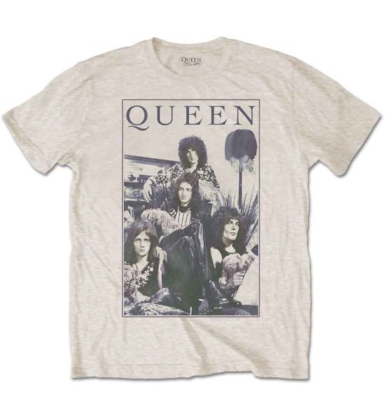 Queen: Vintage Frame - Sand T-Shirt