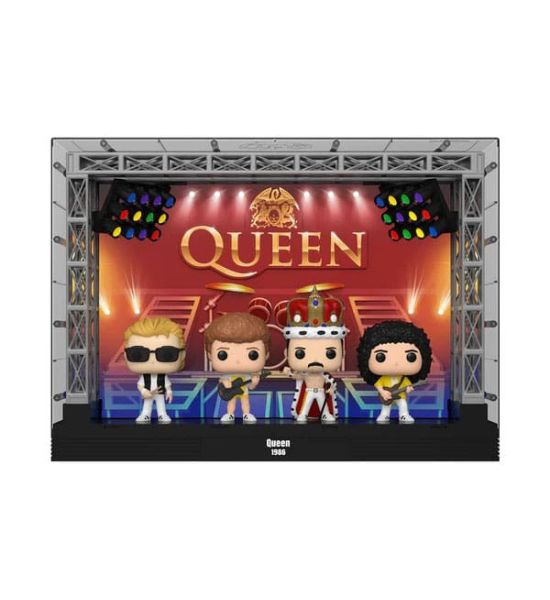 Queen: Wembley Stadium POP Moments Deluxe Vinyl Figures 4-Pack Preorder