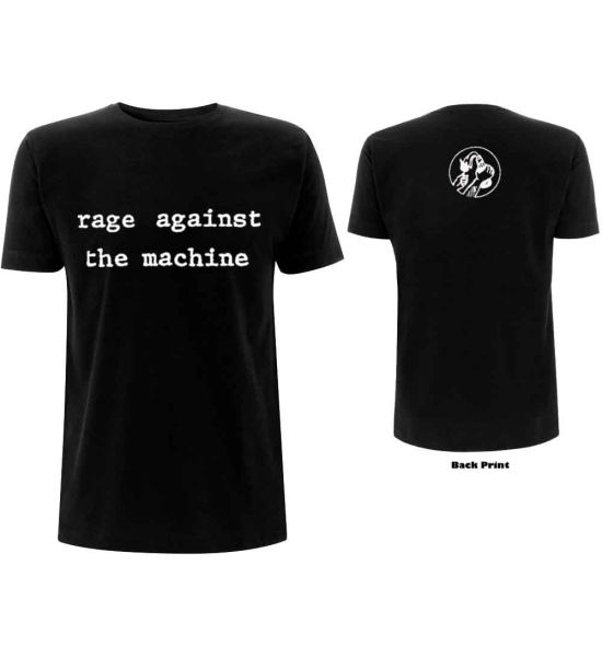 Rage Against The Machine: Back Print T-Shirt