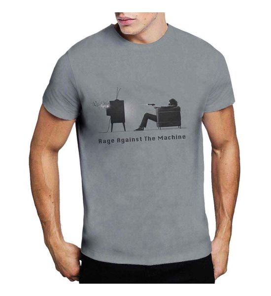 Rage Against The Machine: Won't Do Light Grey Mineral Wash T-Shirt