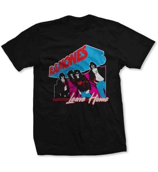 Ramones: Leave Home - Black T-Shirt