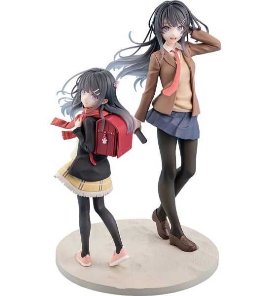 Rascal Does Not Dream of a Knapsack Kid: Mai Sakurajima High School Graduation Ver. & Knapsack Kid PVC Statue (19cm) Preorder