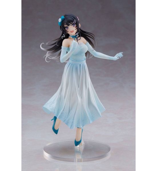 Rascal Does Not Dream of Bunny Girl Senpai: Mai Sakurajima Party Dress Ver. Coreful PVC Statue (20cm)