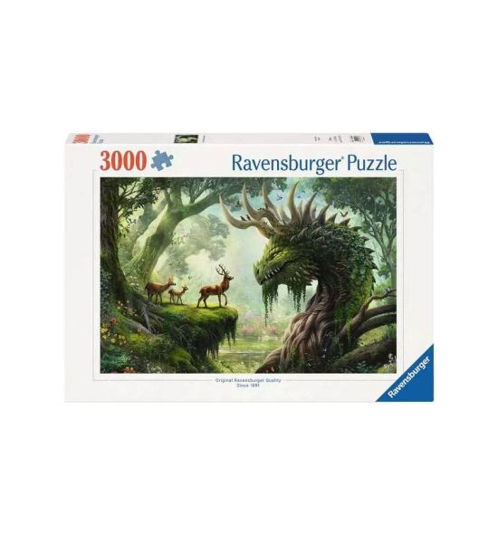 Ravensburger: The Forest Dragon Awakens Jigsaw Puzzle (3000 pieces)