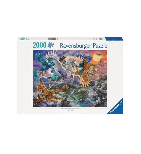 Ravensburger: Through the air on the Pegasus Jigsaw Puzzle (2000 pieces)