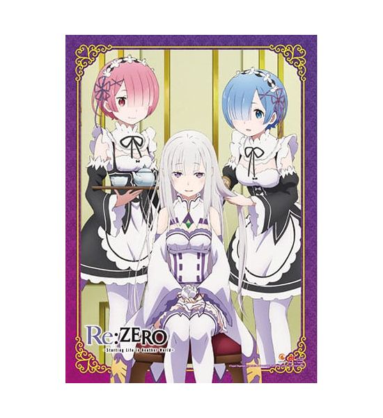 Re:Zero Starting Life in Another World: Emilia, Rem & Ram Wall Scroll