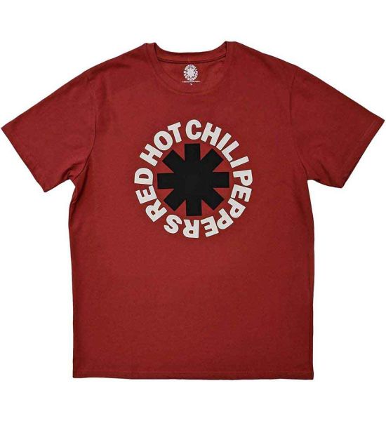 Red Hot Chili Peppers: Classic Asterisk - Red T-Shirt