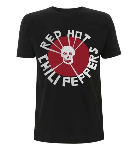 Red Hot Chili Peppers: Flea Skull - Black T-Shirt