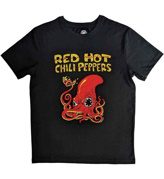 Red Hot Chili Peppers: Octopus - Black T-Shirt