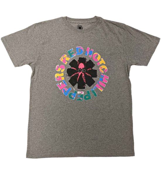 Red Hot Chili Peppers: Octopus (Eco Friendly) - Grey T-Shirt