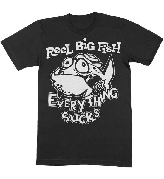 Reel Big Fish: Silly Fish - Black T-Shirt