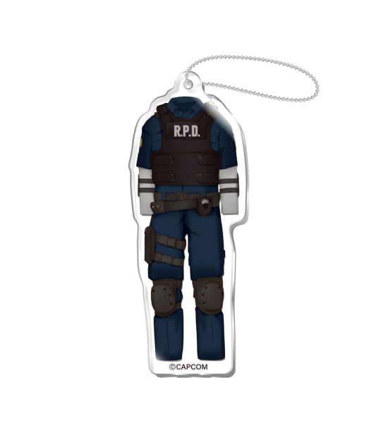 Resident Evil 2: Leon S. Kennedy Acryl Keychains Equipment (6cm)