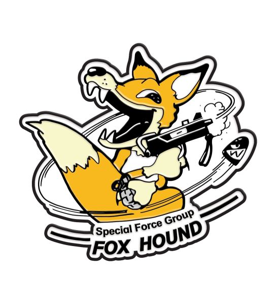 Metal Gear Solid: Limited Edition Fox Hound Pin Badge