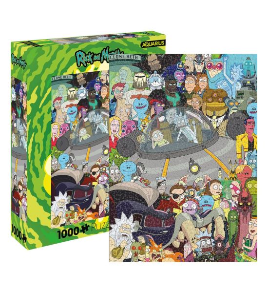 Rick and Morty: Group Jigsaw Puzzle (1000 pieces) Preorder