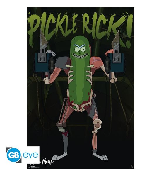 Rick And Morty: Pickle Rick Poster (91.5x61cm) Preorder