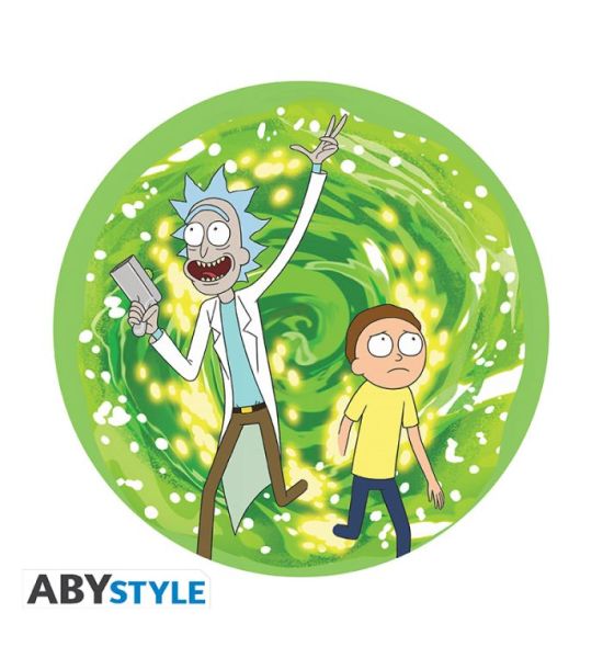 Rick And Morty: Portal Flexible Mousepad (Mouse Mat)