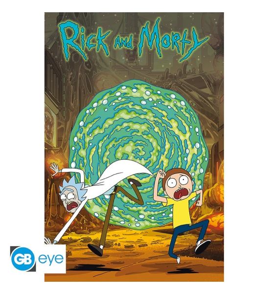 Rick And Morty: Portal Poster (91.5x61cm) Preorder