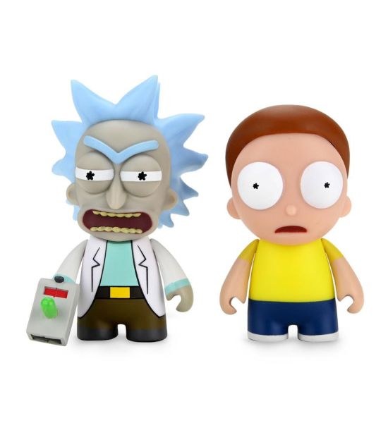 Rick and Morty: Raygun Rick and Morty Vinyl Mini Figure (2-Pack) Preorder