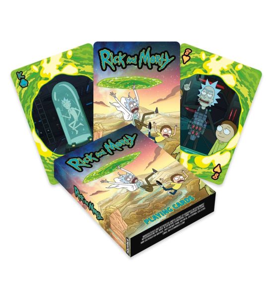 Rick and Morty: Scenes Playing Cards Preorder