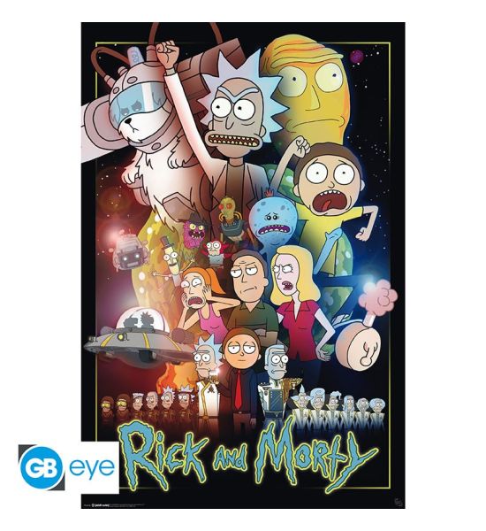 Rick And Morty: Wars Poster (91.5x61cm) Preorder