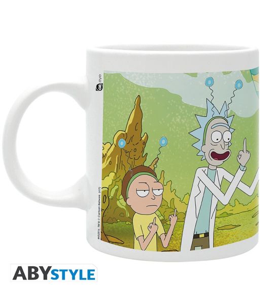 Rick & Morty: Peace Mug Preorder