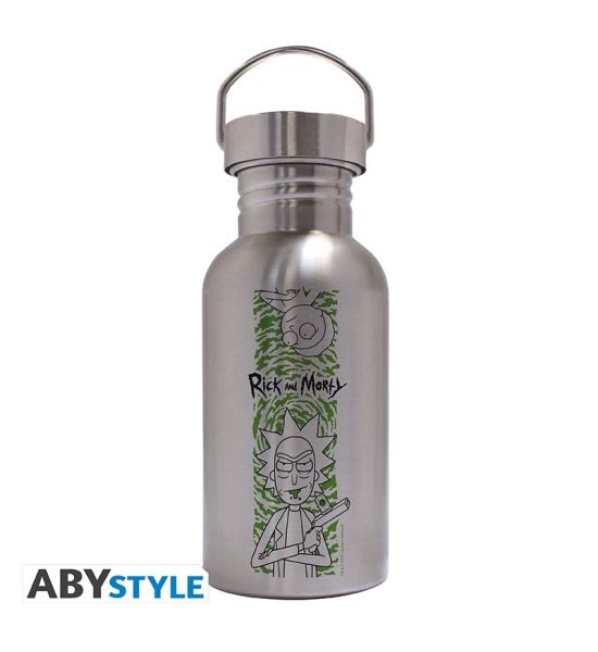 Rick & Morty: Portal 500ml Canteen Stainless Steel Bottle Preorder