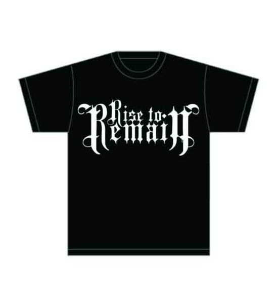 Rise To Remain: Logo - Black T-Shirt