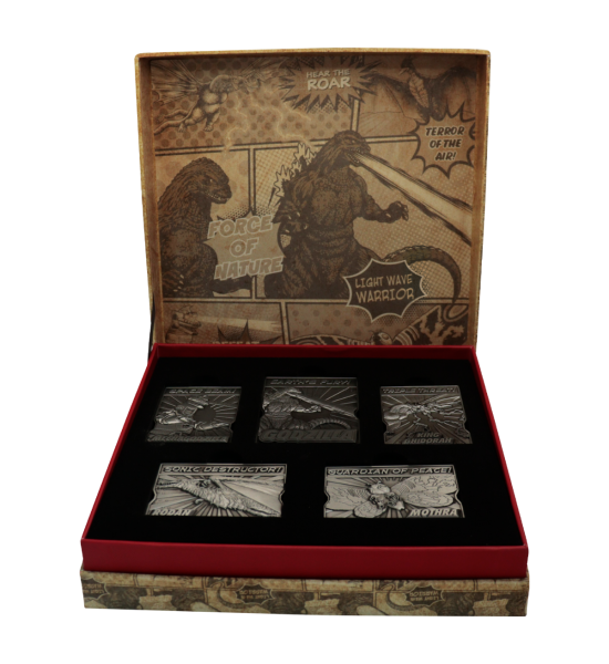 Godzilla: 5 Piece Limited Edition Monsters Ingot Set Preorder