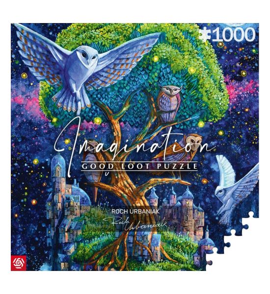 Roch Urbaniak: Owl Island / Wyspa Sów Imagination Puzzle (1000 pieces) Preorder