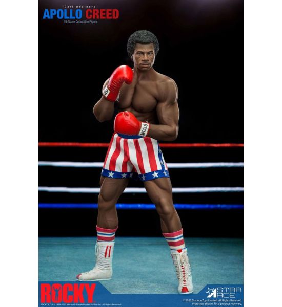 Rocky: Apollo Creed Deluxe Version 1/6 Statue (36cm) Preorder