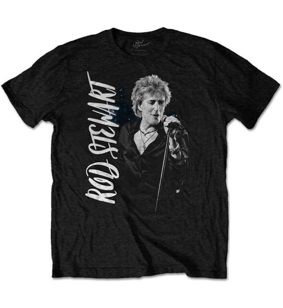 Rod Stewart: ADMAT - Black T-Shirt