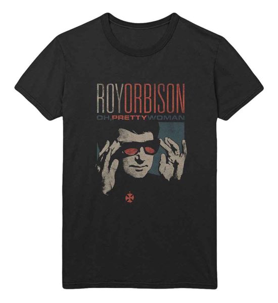 Roy Orbison: Pretty Woman - Black T-Shirt