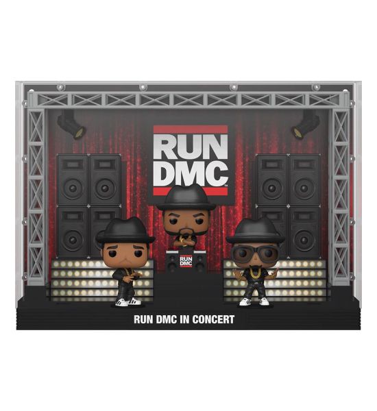 Run DMC: POP Moments Deluxe Vinyl Figures 3-Pack (Wembley Stadium)