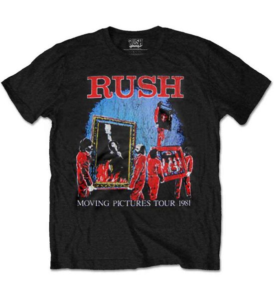 Rush: Moving Pictures Tour - Black T-Shirt