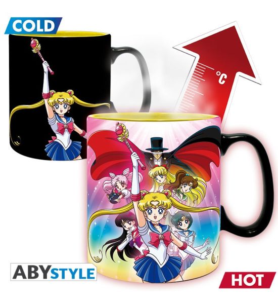 Sailor Moon: Group Heat Change Mug Preorder