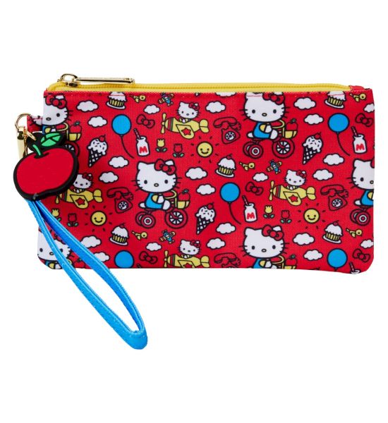 Loungefly: Hello Kitty 50th Anniversary Classic AOP Pouch Wristlet