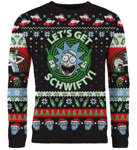 Rick & Morty: Let's Get Schwifty Christmas Jumper