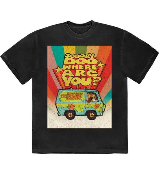 Scooby Doo: Where Are You? - Black T-Shirt