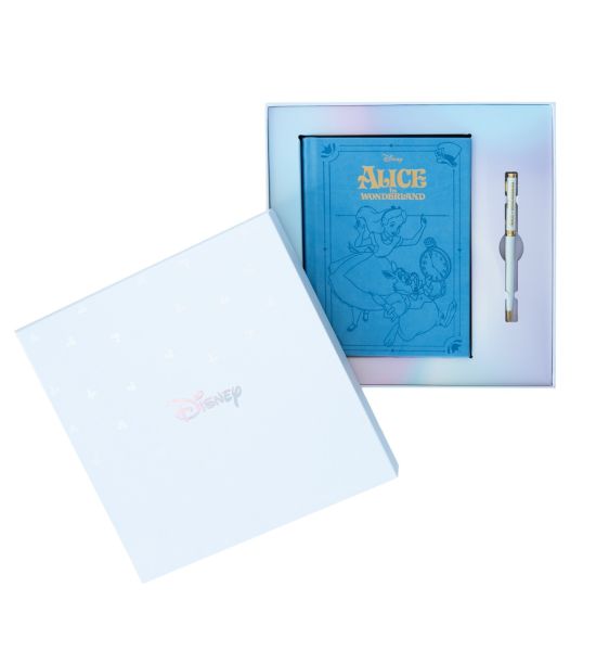 Alice in Wonderland: A5 premium Notebook with Pen Set Preorder