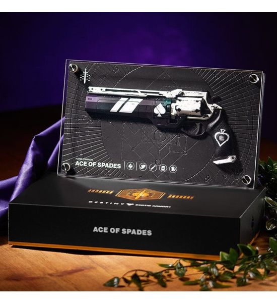 Destiny: Exotic Armory Collection Ace of Spades Hand Cannon Replica Weapon Preorder