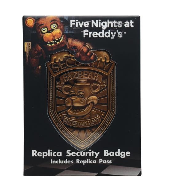 Five Nights at Freddy's: Replica Security Badge Preorder