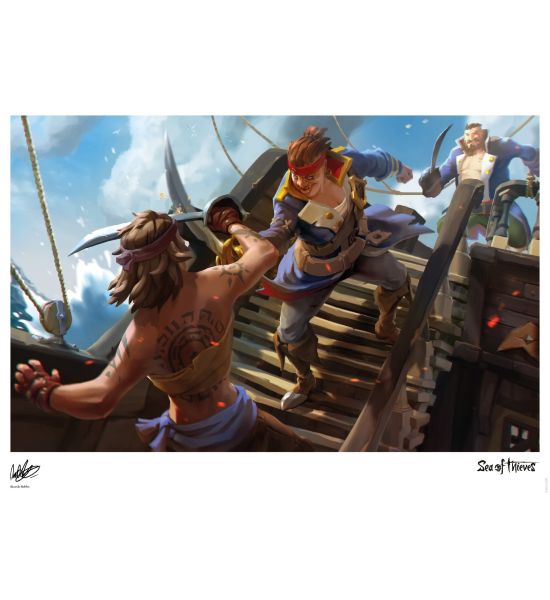 Sea of Thieves: Clashing Cutlasses Limited Edition Art Print Preorder