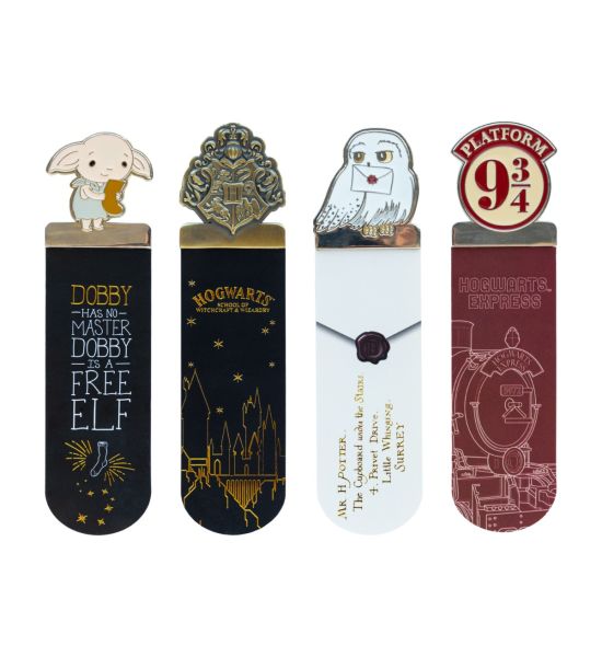 Harry Potter: Set of 4 Bookmarks Preorder