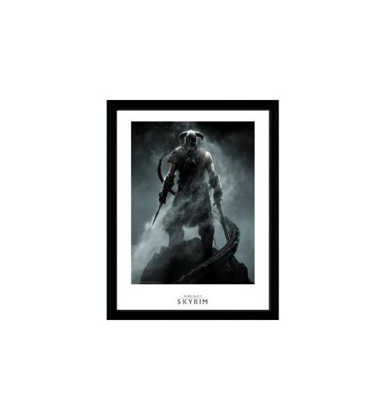 Skyrim: Dragon Born Framed Print (30x40cm) Preorder