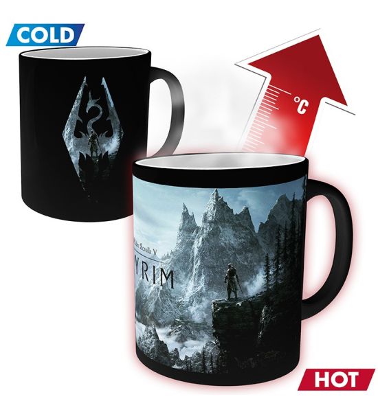 Skyrim: Dragon Symbol Heat Change Mug Preorder